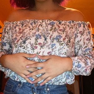 Flower blouse